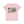 Pink t-shirt with a graphic of a boat on water and text 'freedom' on a white background