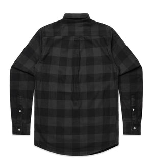CFM Coal check flannel